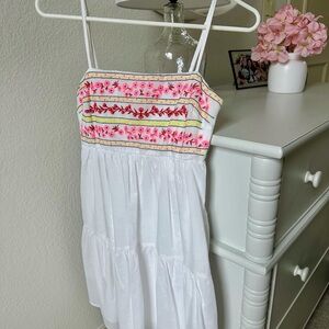 Francesca’s mini summer dress